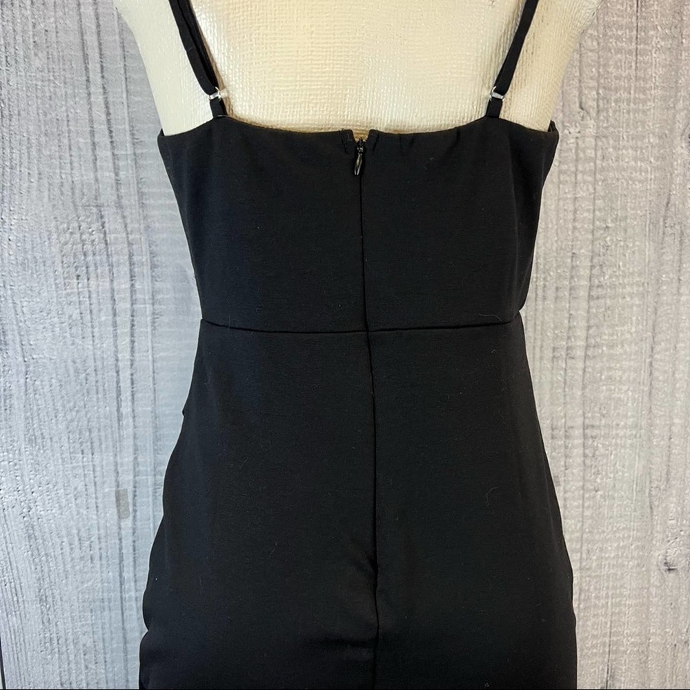*Lulus, medium, black long dress, new w tags - Picture 5 of 9